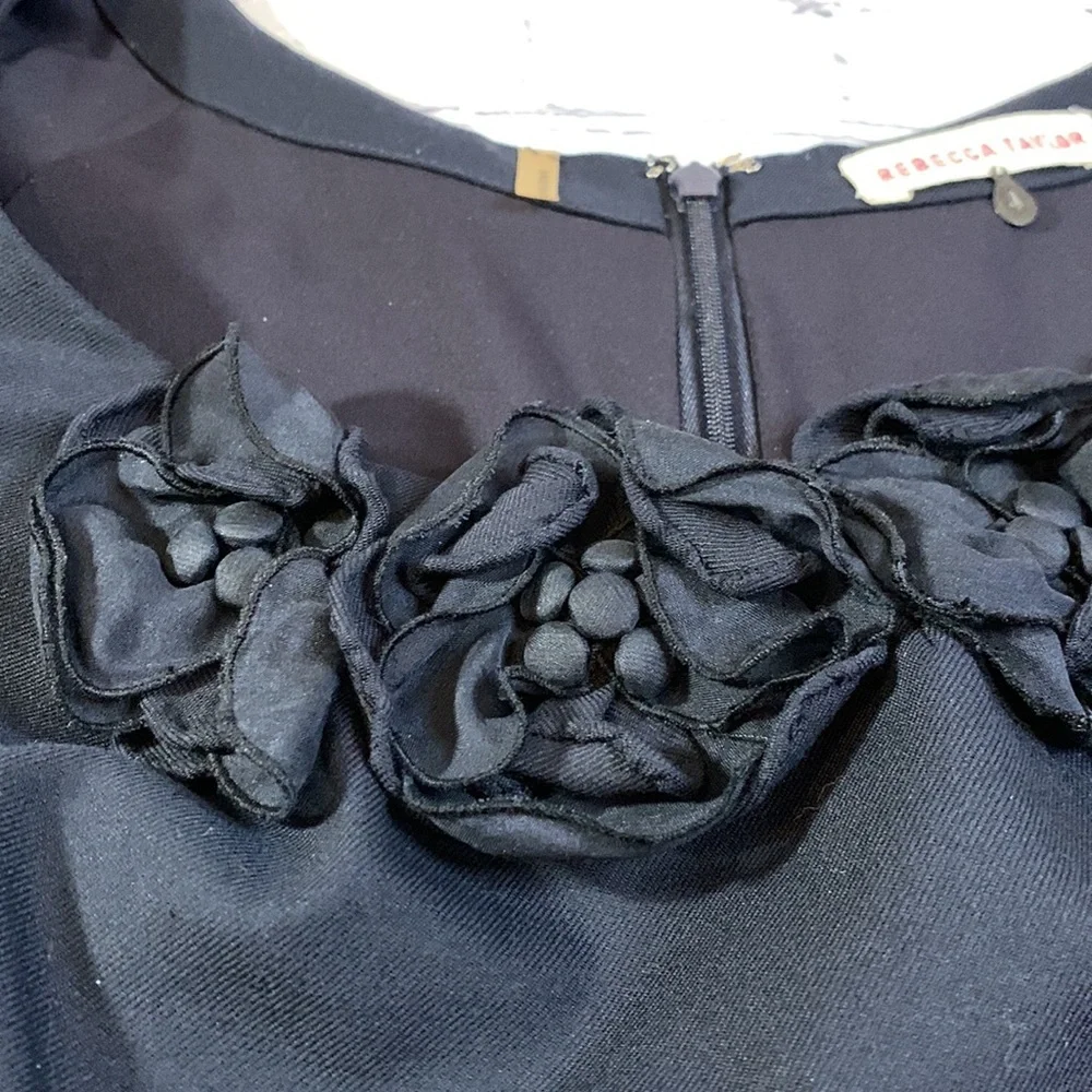 Rebecca Taylor Navy Blue Dress - Picture 9 of 14